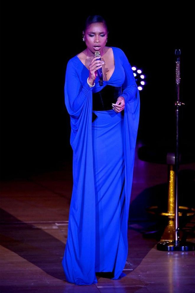 Jennifer Hudson performing onstage at Lincoln Center. Image: Getty