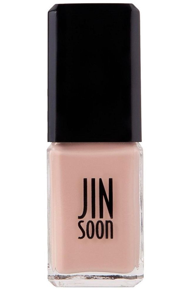 Just the faintest hint of gray adds some edge to this creamy nude.

<b>Jin Soon Nail Lacquer in Nostaliga, $18</b>