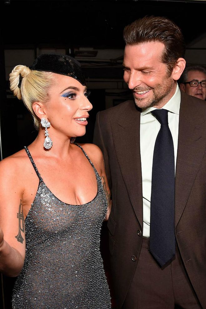 Cooper was in awe of Gaga's presence at a Q&amp;A post-screening.
Photo: Getty