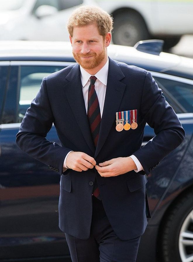 Bearded Prince Harry is the only Prince Harry we want. Also, who wants to place bets on whether he keeps this lewk for the royal wedding or not? (Chances are he shaves.)