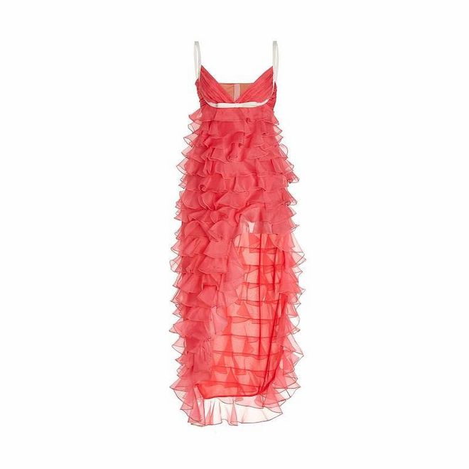 Tiered Ruffled Tulle Maxi Dress, US$4,035, Giambattista Valli at Moda Operandi
