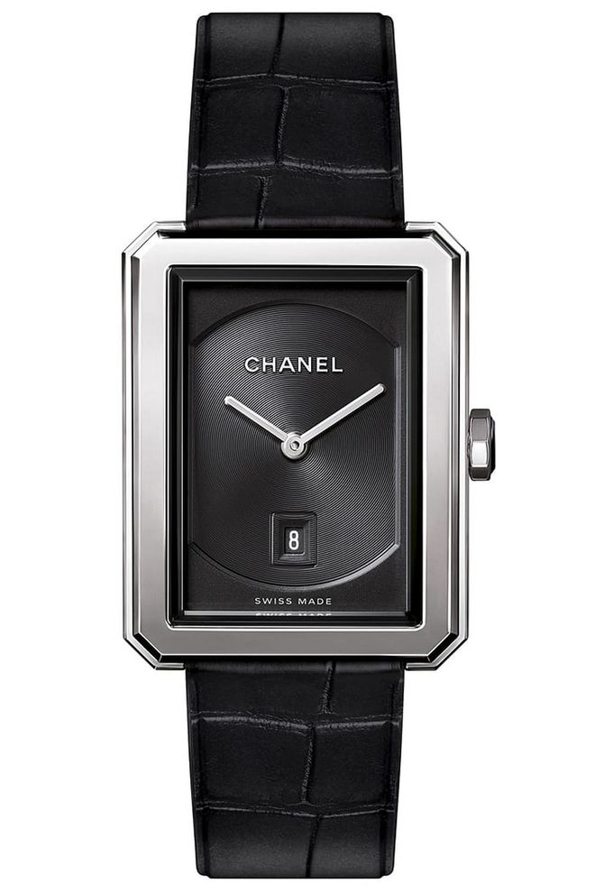 Chanel Boy.Friend watch, $4,150, 800-550-0005.
