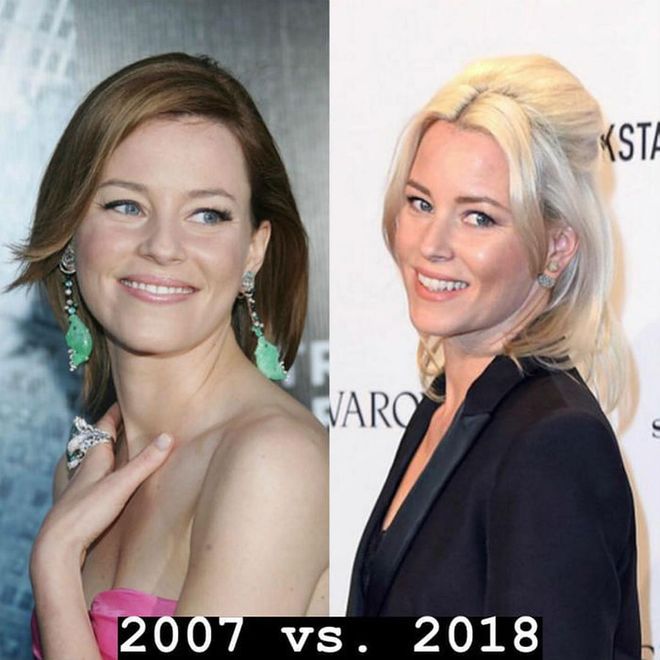 "Exclusive Report: Blondes do have more fun. 
A little over #10YearChallenge"