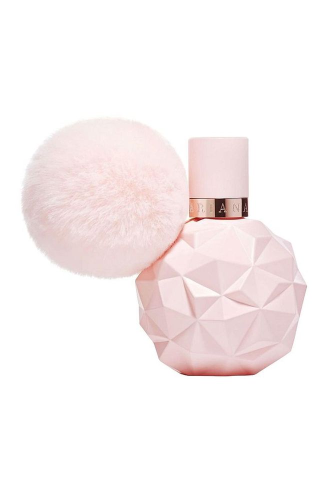 One of the younger celebrities to join the perfume sector is Ariana Grande with her Sweet Like Candy scent. Ignoring the giant pom pom, this fragrance is a summer winner with light fruity ingredients such as blackberry and bergamot.