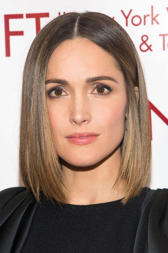 Rose Byrne demonstrates the quintessential bob with every strand perfectly in place.

Photo: Getty