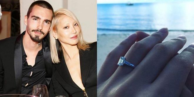 Top model Soo Joo Park announced her engagement to photographer Jack Waterlot on January 3, 2018 on Instagram after a holiday vacation to Los Cabos. The first Asian-American face of L'Oreal flashed her diamond sparkler while swimming with her beau, and posed for a casual vacation shot on a boat with him kissing her cheek on his feed.