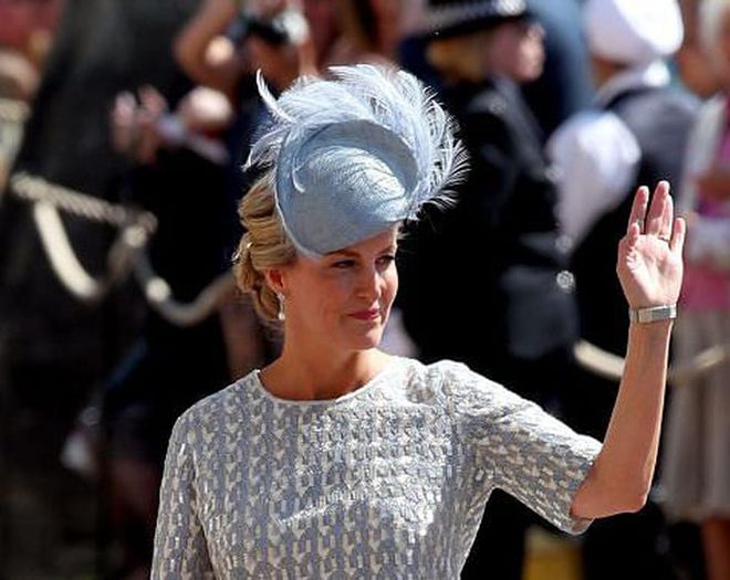 Wearing a hat by Jane Taylor. Photo: Getty