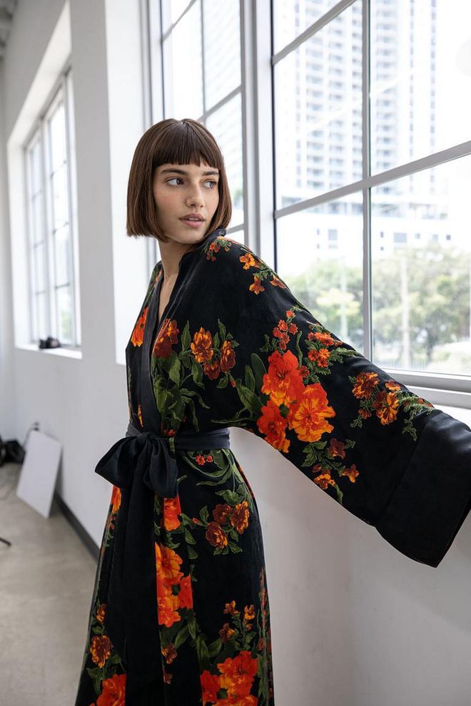 Sign Us Up for This Sustainable PETA-Approved “Silk” Robe Brand