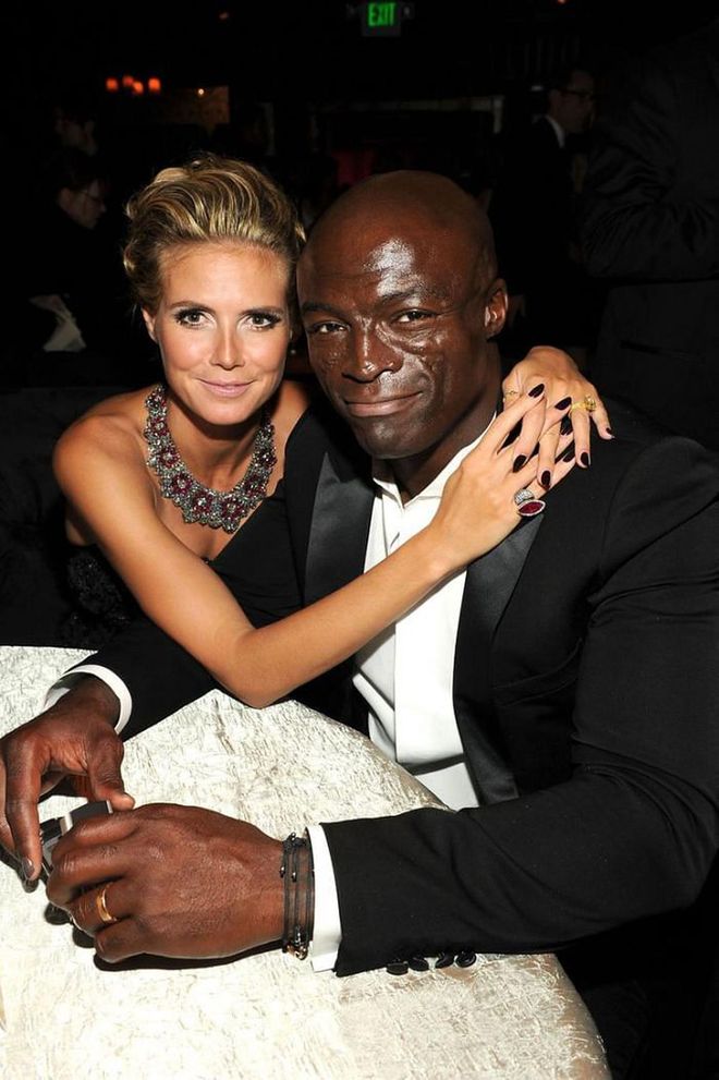 Heidi Klum secretly married musician Tom Kaulitz in February. But before that, the model was married to Seal for seven years, until the couple announced their split in January 2012. Klum and Seal's Halloween couple costumes will go down in history.

When Klum met Seal in 2004, she was already pregnant with daughter Leni, whose father is Italian businessman Flavio Briatore. Klum had three more children during her marriage to Seal⁠—Henry, Johan, and Lou.

Photo: Getty
