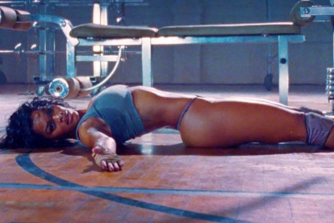 We didn't think any music video could make a splash quite like Kanye West's "Famous" video. We were wrong. All it took was model Teyana Taylor, her killer body, a gym, and West's track "Fade" to make the most inspiring fitness video of all time. Taylor later announced that she was working on her own fitness tape inspired by the video. Take all our money.
