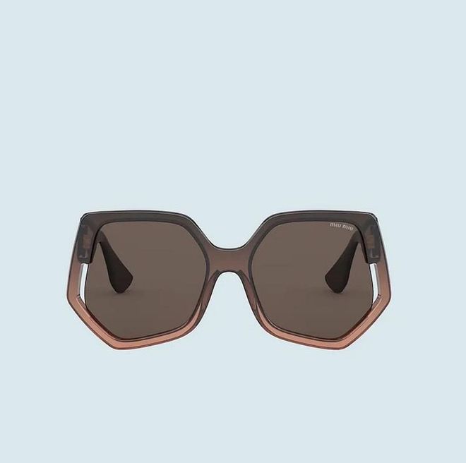 La Mondaine Sunglasses, $490, Miu Miu