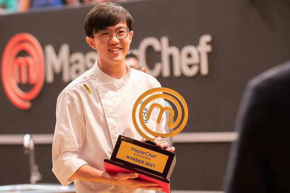 Derek Cheong, the winner of MasterChef Singapore Season 2. (Photo: Mediacorp)
