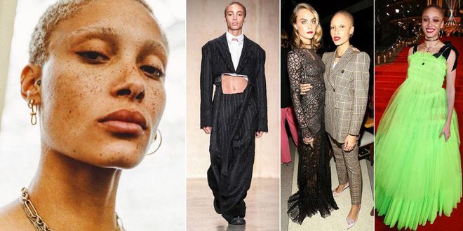The most well-known on this list, Adwoa Aboah is definitely a rising star. A close friend of Cara Delevingne, she has shot with Tim Walker, Patrick Demarchelier and Mikael Jansson. She uses her Instagram account for social justice, posting messages of inspiration, female solidarity and gender equality.