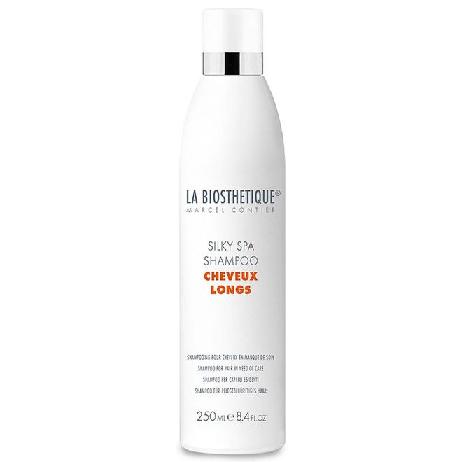 A blend of peptides, polymers and keratin repairs dry and rough ends while lipoamino and hyaluronic acids hydrate and smoothen them at the same time.