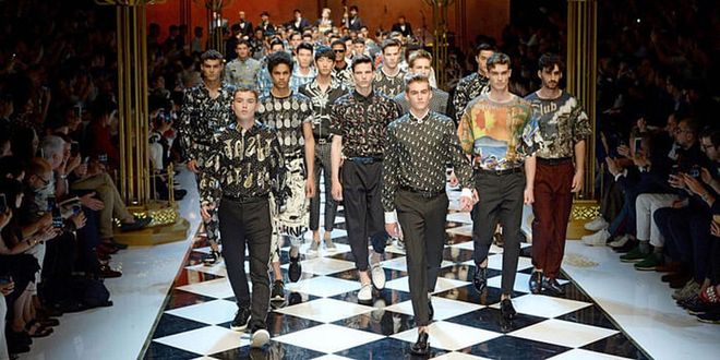 Celebrity Kids Dominate The Dolce & Gabbana Men's Show