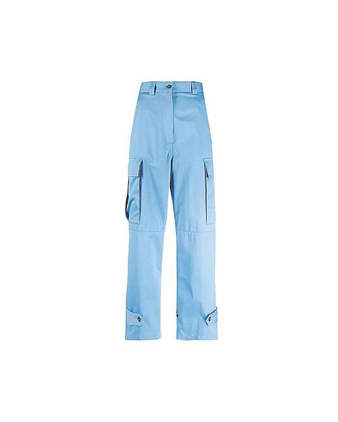 Cropped High Waist Trousers, $427, MSGM at Farfetch
