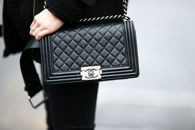 Further proof that a Chanel bag is a solid investment - the brand's Boy bag (named after Chanel's lover Boy Capel) is a best-seller. Photo: Getty 