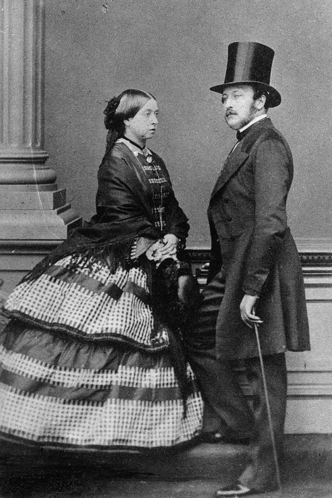 Queen Victoria, who reigned from 1837-1901, was Queen Elizabeth II's great-great-grandmother. She was the first British sovereign to embrace photography as a means of making the royal brand accessible to the public, since the medium was introduced shortly after she ascended the throne. She and her husband, Prince Albert (pictured), became champions of the new art form.
