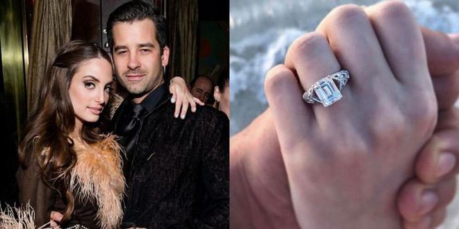 The daughter of Christie Brinkley and Billy Joel is engaged to boyfriend Ryan Gleason. Gleason popped the question with an emerald cut engagement ring this holiday season in Turks &amp; Caicos at Parrot Cay, where the couple was spending the holiday with family and friends. Joel announced their engagement, which took place before her birthday on the 29th, on her Instagram on New Year's Day.