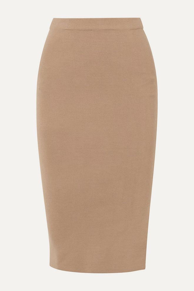 Silk-Blend Midi Skirt, $373, Joseph at Net-a-Porter
