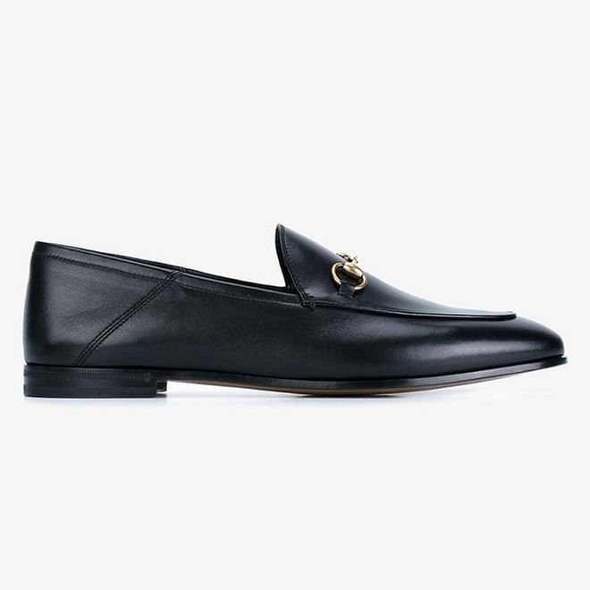 Gucci loafers are a wardrobe mainstay of any discerning fashion editor - style yours with tailored pieces or midi-length skirts. 