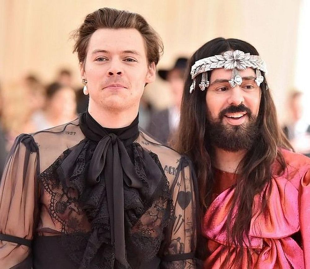 Gucci Harry Styles Alessandro Michele