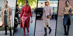 Thigh high boots - how to wear them now