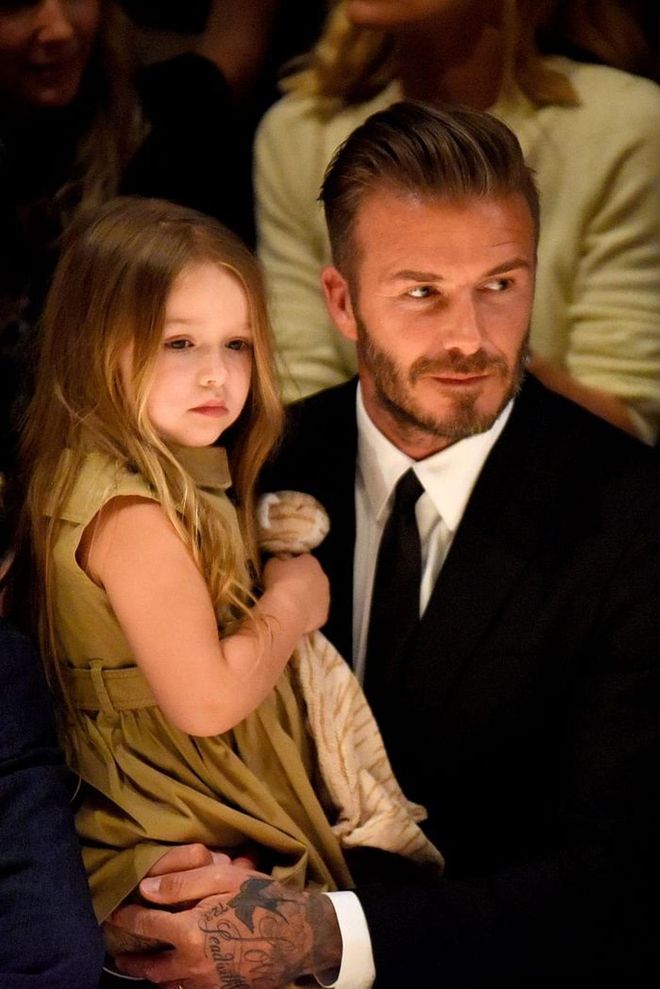 However there is a story behind Harper's name. Victoria is said to have chosen it to commemorate her favourite author Harper Lee for her first daughter, while her middle name, Seven, was the number on David Beckham's shirt during his time at Manchester United