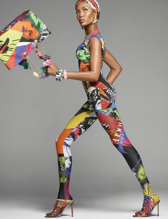 Model: Naomi Campbell; Photographer: Steven Meisel