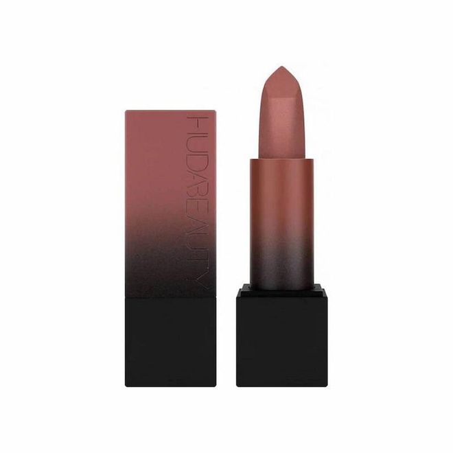 Power Bullet Matte Lipstick in Joyride, $40, Huda Beauty at Sephora