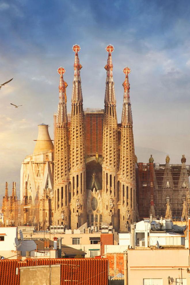 Gaudí began working on Barcelona's Roman Catholic basilica in 1882 and it's not expected to be completed for at least another 10 years.