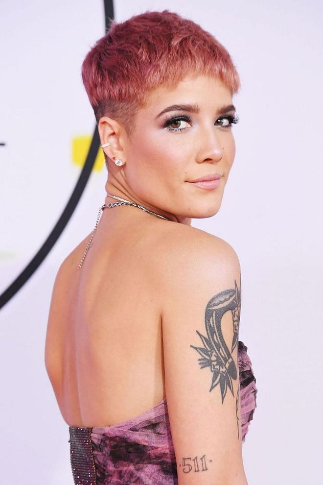 Born: Ashley Frangipane.

Although fans have long speculated that Halsey created her stage name as an anagram of her first name, Ashley, she was actually inspired by a street in Brooklyn. In an interview for Vevo, the singer revealed that a friend of hers lived on Halsey Street, and she spent her weekends away from her New Jersey hometown there making music.

Photo: Getty