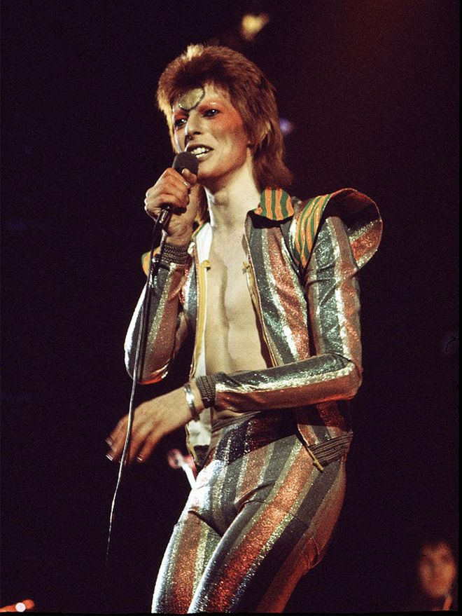 Transcending music, art and fashion, 
Bowie’s influence over the last 50 years is unquestionable. A total trailblazer, the British rock star was the master of reinvention. We cannot discount the power that his alter ego, Ziggy Stardust, has on 21st-century fashion, music and pop culture in general. His 1972 album, The Rise and Fall of Ziggy Stardust and the Spiders from Mars, was selected for preservation by the American Library of Congress in 2017, for being culturally, historically and artistically significant.