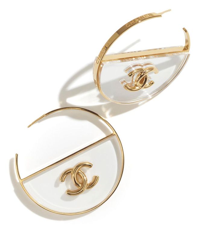 Earrings, $1,880, Chanel