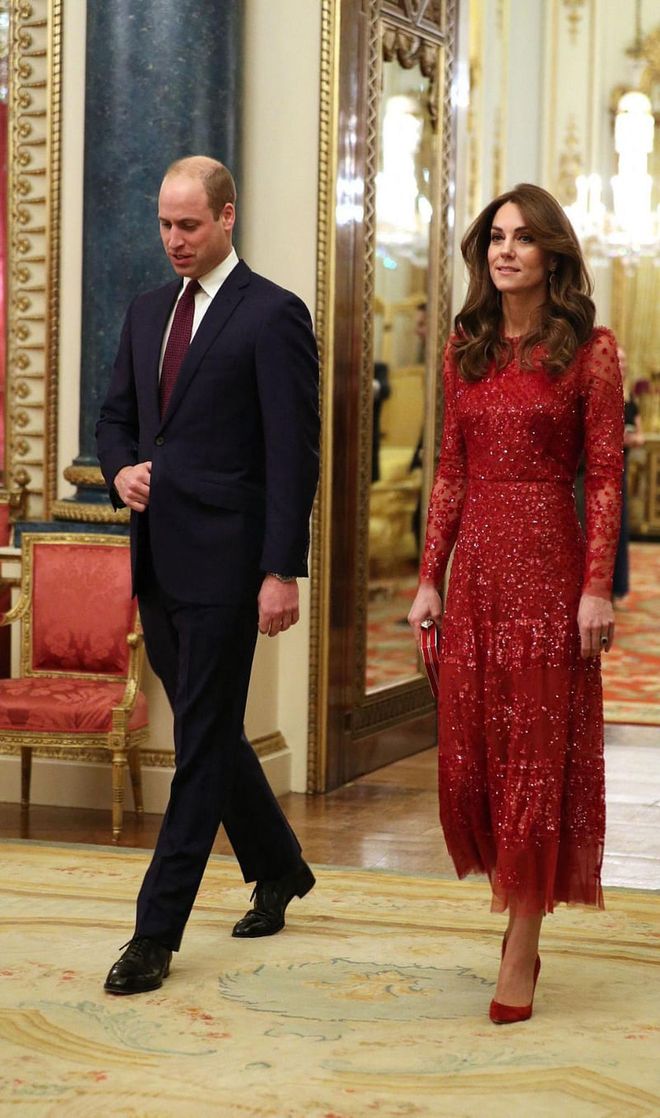 Kate Middleton Christmas Carol Service Gown