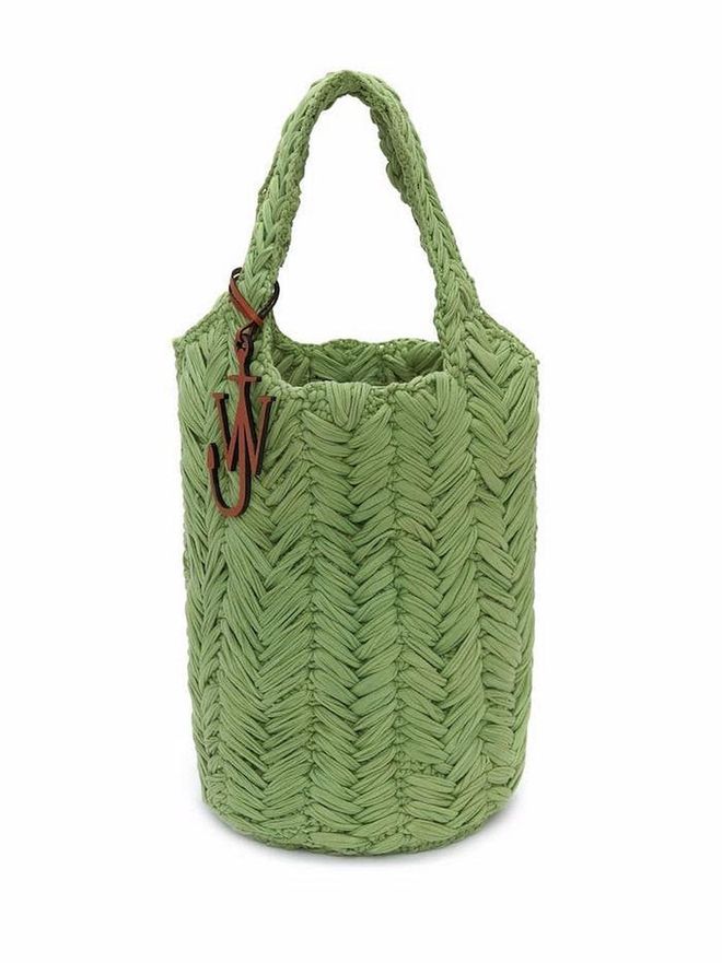 Knitted Shopper Bag, $350, JW Anderson at Farfetch