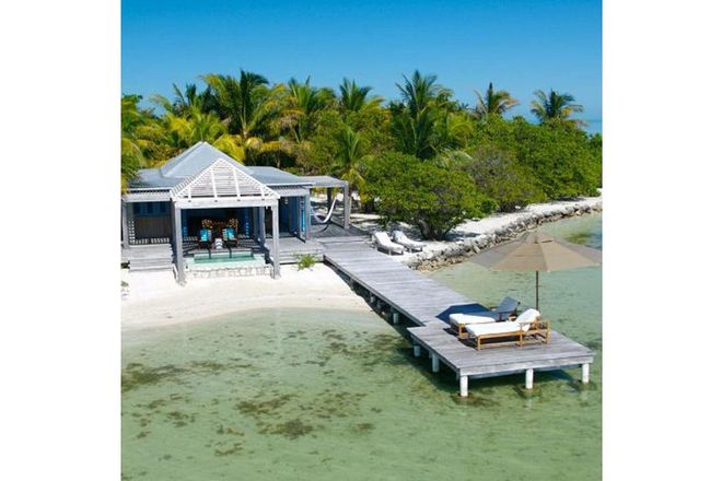 This island retreat three miles from San Pedro on Belize's coast offers seven brightly coloured, Balinese-style villas, each with a private pool, hammock and devoted butler seeing to your every whim.