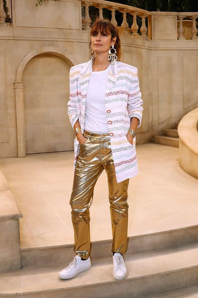 At Chanel. Photo: Getty 