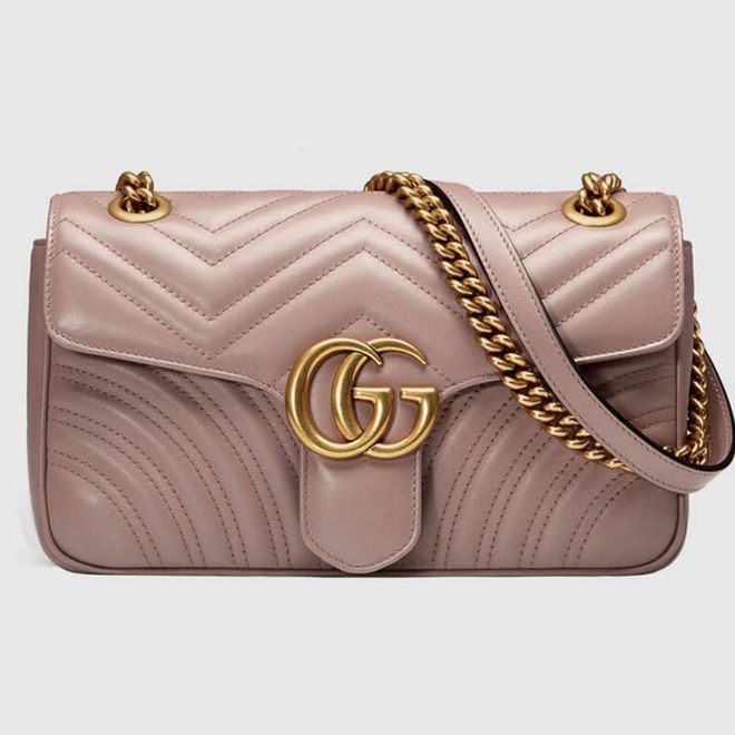 GG Marmont Matelassé shoulder bag, $3,550, Gucci
