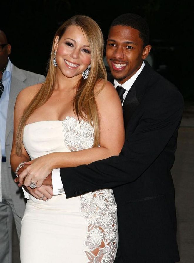 Nick Cannon and Mariah Carey got hitched after just six weeks of dating, per Us Weekly. They reportedly tied the knot in April 2008 on a private island in the Bahamas, where Carey owns an estate. The couple welcomed twins, Moroccan and Monroe Cannon, in April 2011. But in August 2014, Cannon revealed the couple had split, and their divorce was finalized in late 2016.

In a recent appearance on The Ellen DeGeneres Show, Cannon revealed, "We have an amazing co-parenting relationship [and] our kids are so happy. It's calm waters—let's just keep it that way. Keep it calm."

Photo: Getty