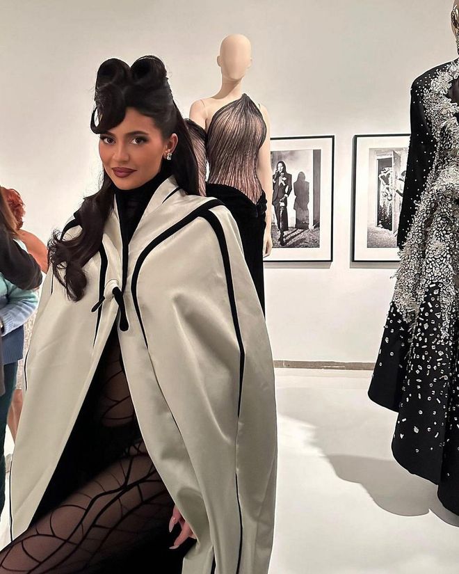 Kylie Jenner Wore 2 Daring Looks To The Mugler “Couturissime” Exhibition Opening In NYC