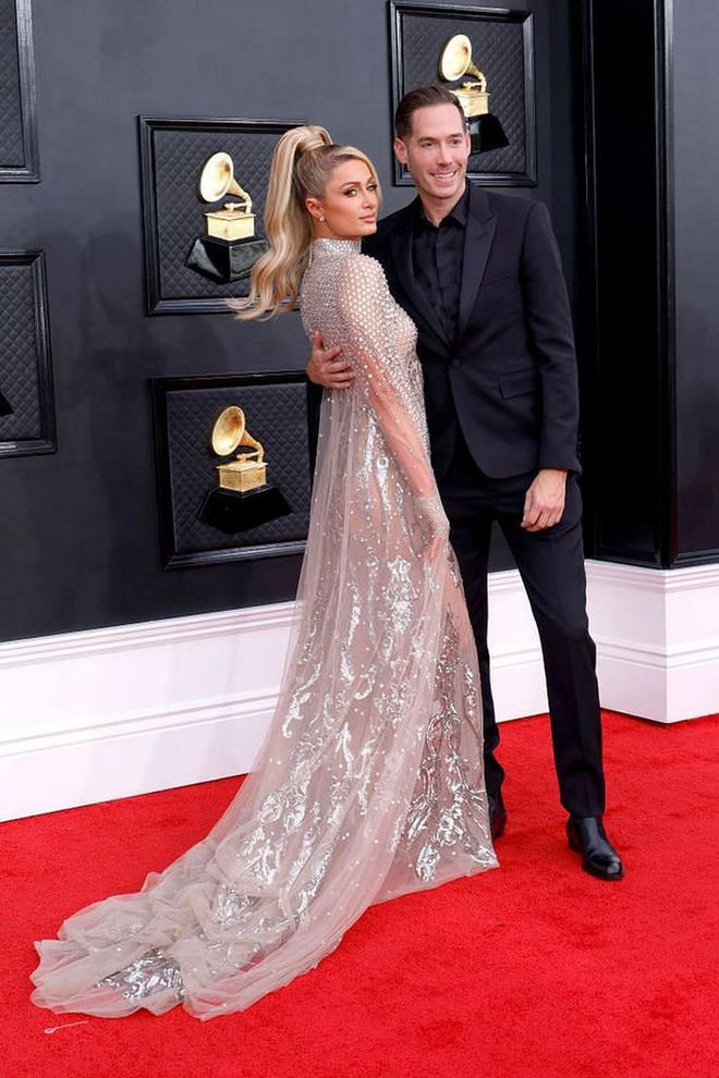 Paris Hilton and husband Carter Reum (Photo: Frazer Harrison/Getty Images)