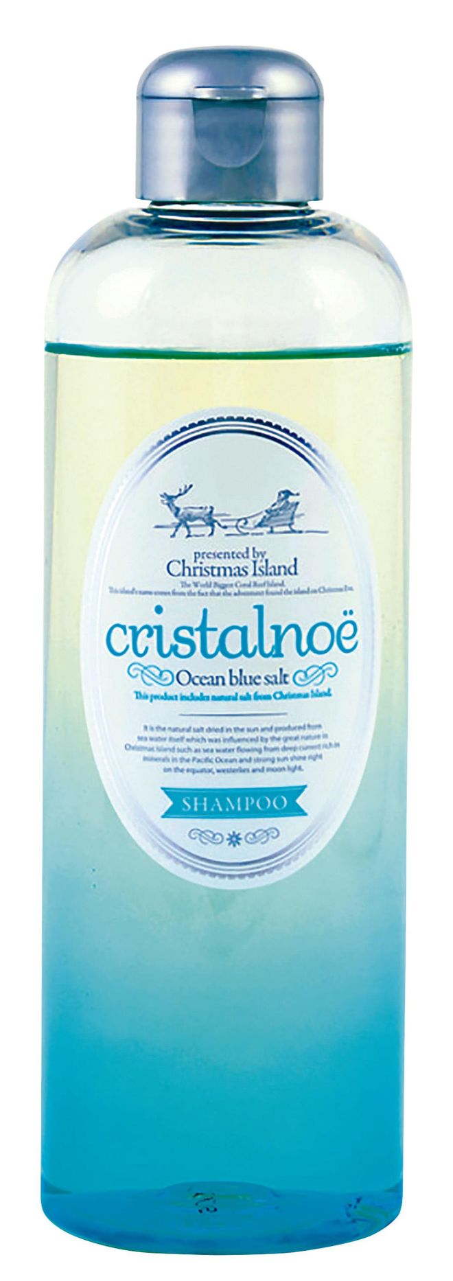 Ocean Blue Salt Shampoo, $64, Cristalnoë