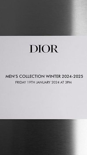 Dior Men's Winter 2024-25 livestream