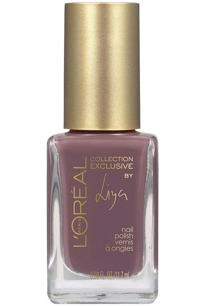 This shade looks almost purple in the bottle, but on skin it warms up to a nail-friendly nude.

<b>L'Oréal Paris Colour Riche Nail Colour in Liya's Nude, $6</b>