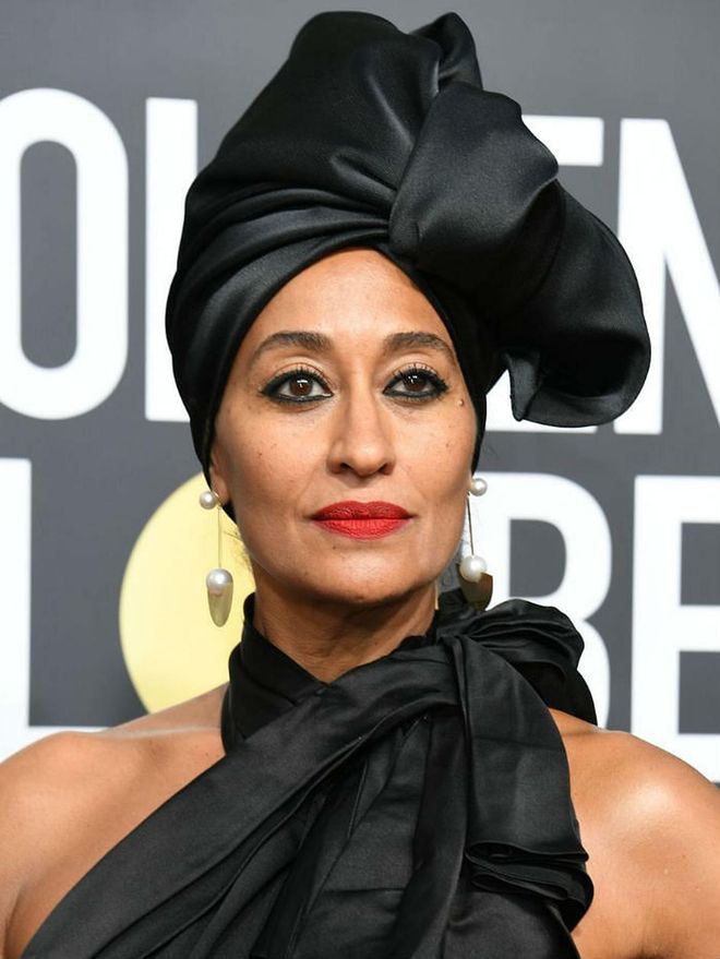 Tracee Ellis Ross' graphic, kohl-lined eyes are equal parts cool and sexy.