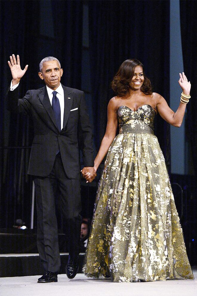 The First Couple is celebrating their final months living in the White House for the past eight years. Michelle kept her style game strong (especially with her final State Dinner gown), but her strongest suit was public speaking, bringing forth inspiring words while supporting Hillary Clinton on the campaign trail (and Barack beamed with pride during every one). The couple acquired a new house for after the presidency, their elder daughter Malia got accepted to Harvard and they continue to inspire even after the election.