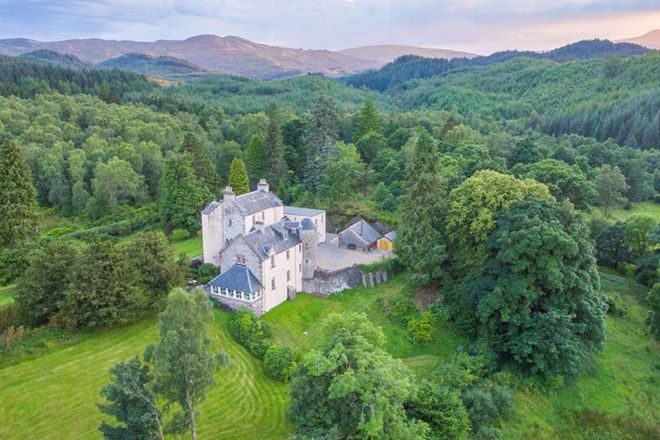Asking Price: $2.1 million
Live out all your Outlander fantasies in this 16th-century castle in the Scottish countryside. If you don't have several million to spend on this castle (I mean, who does?), you can still pretend like you own it at least for a night or two: the current owners still run it as a B&B.