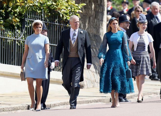 Princess Eugenie, Prince Andrew, Duke of York and Princess Beatrice