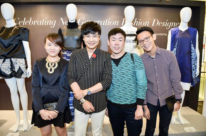 Silvia Teh, Kenneth Goh, Lionel Low and Benjamin Neo